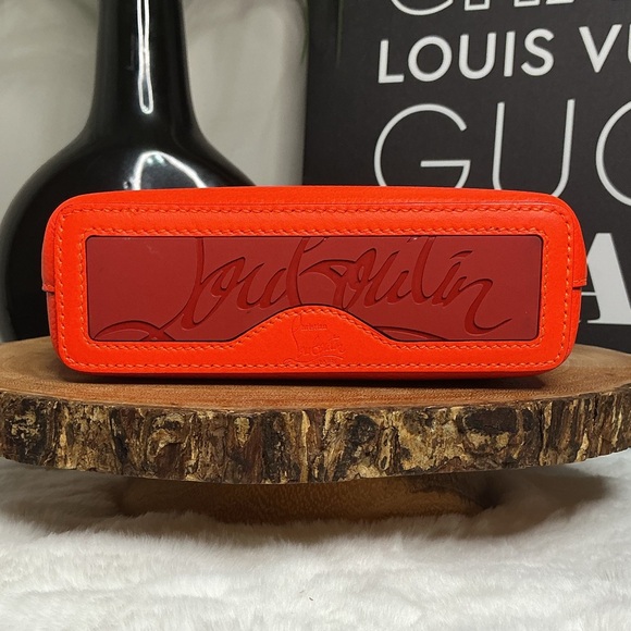 Christian Louboutin Neon Orange Small Cabata Bag - Picture 5 of 9